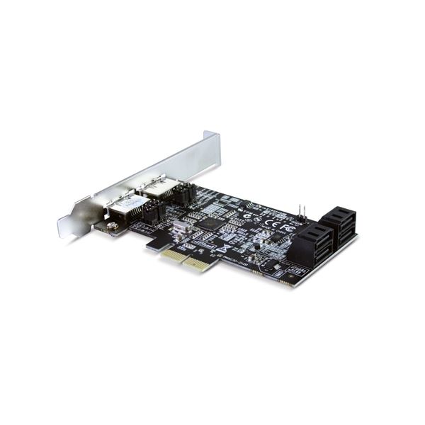 4 Channel 6-Port SATA 6Gb/s PCIe RAID Host Card - Vantec Thermal